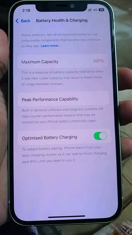 Apple Iphone 12 Pta approved 128gb 10by10 100% battery water pack 1