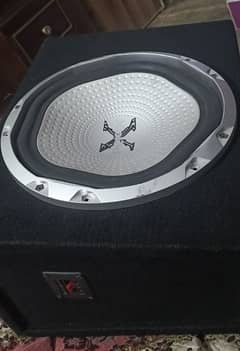 sony xplod woofer and amplifier