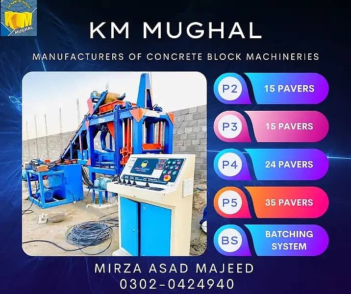 Block Making Machine / Concrete Block Machinery/ Paver machine 8