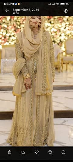 Bridal Maxi | walima Dress | Wedding Dress | Barat | clothes