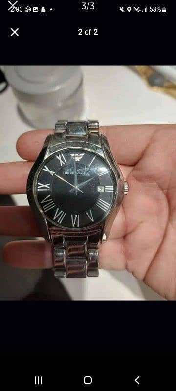 Emporio armani watch original 1