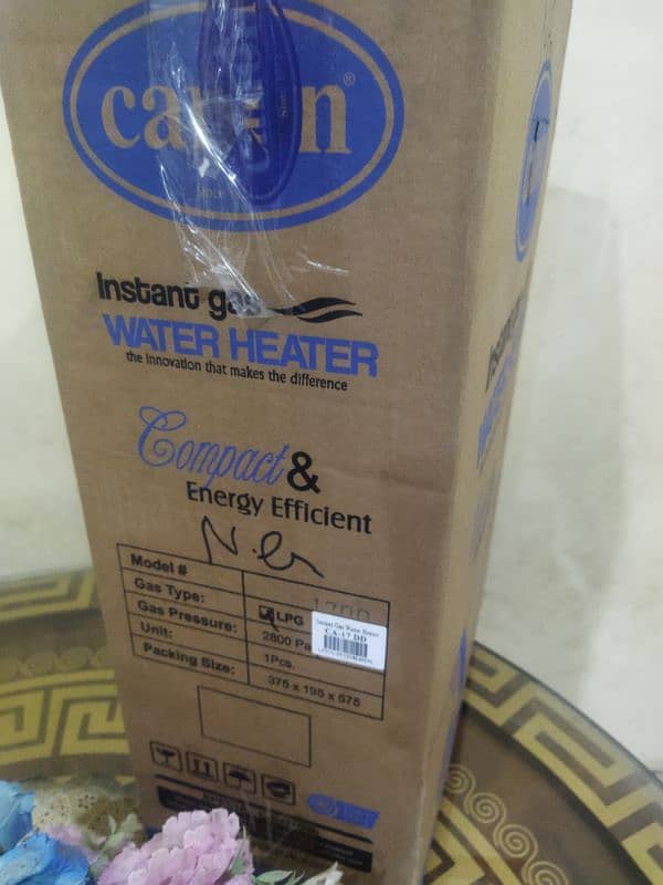 Canon instant Gas geyser 7liter 2