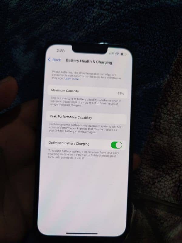 i phone 13 pro 128gb factory unlock sim working 10/9 battery83% health 4