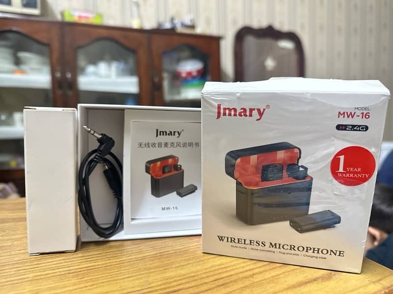 Jmary MW-16 Wireless microphone 2.4 G for sale 1