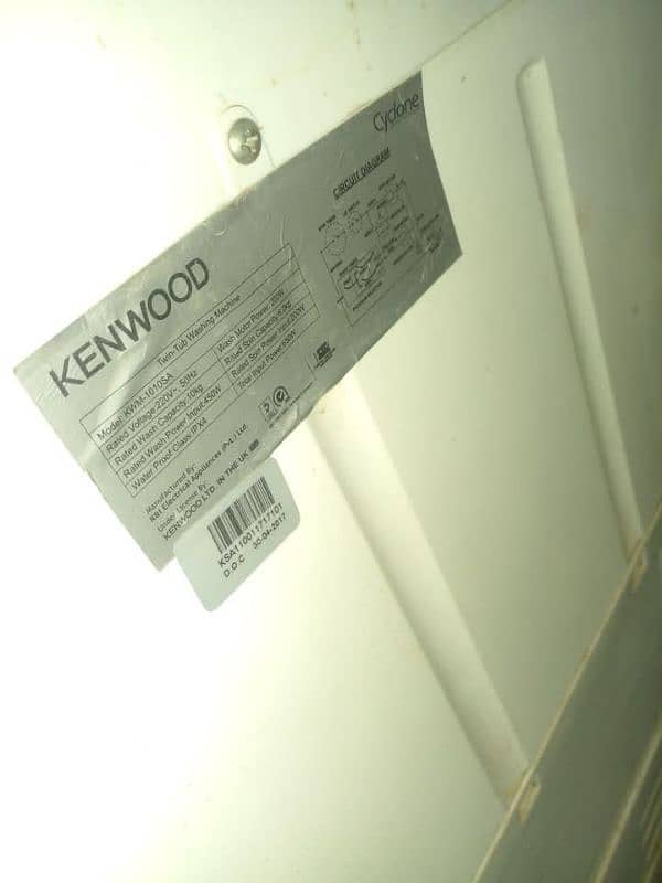 Kenwood Twin Tub washing machine 2