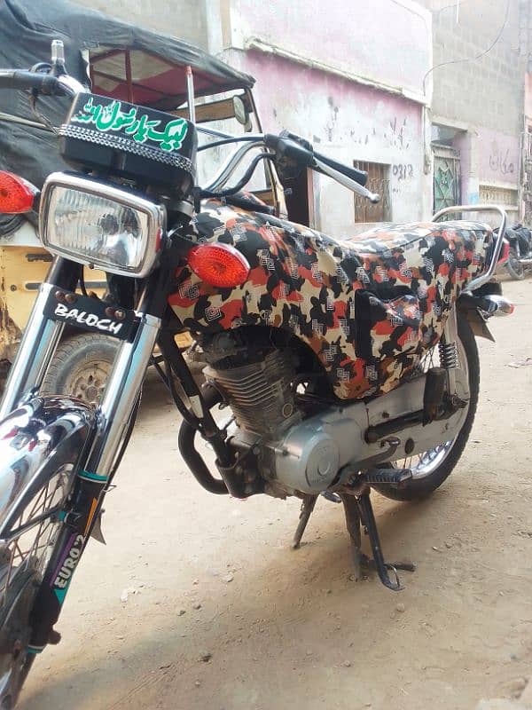 Honda 125 2020 ka 10 mahina Karachi no 10