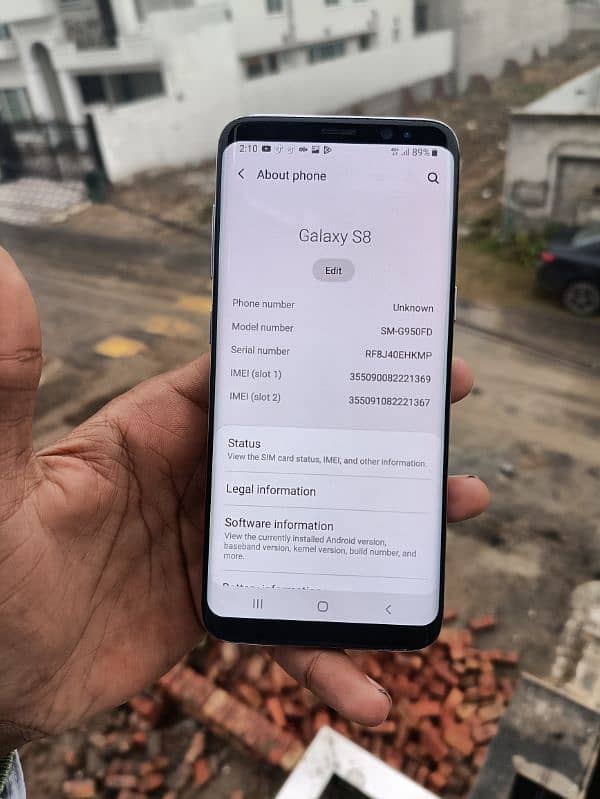 Samsung Galaxy S8 Edge (Clear Display) Official Pta Exchange Possible 11