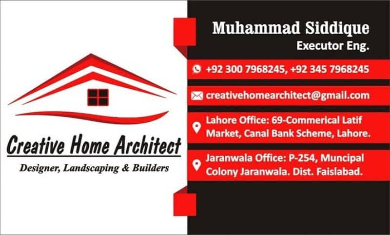 Design your own homes and have your homes fully built by us. 1