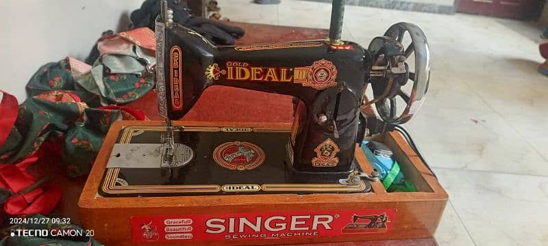 ideal sewing machine argent sale 3