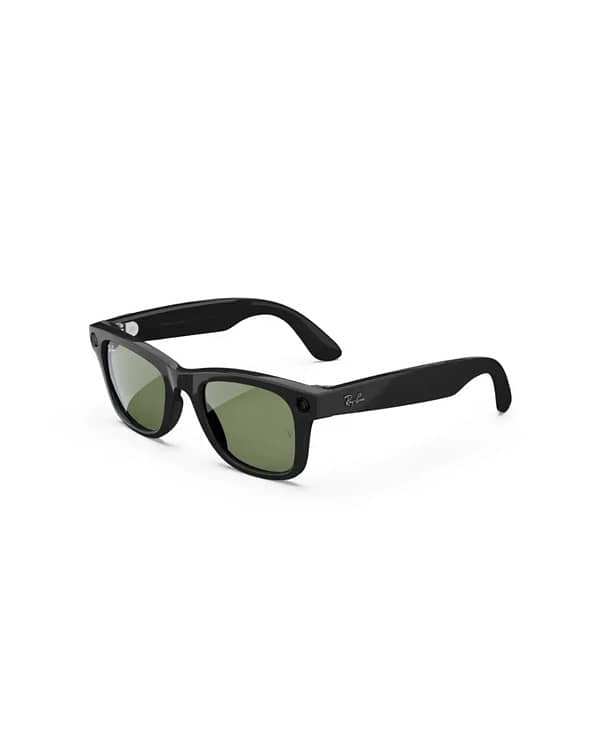 Ray Ban Meta AI glasses with headphones and camera 1