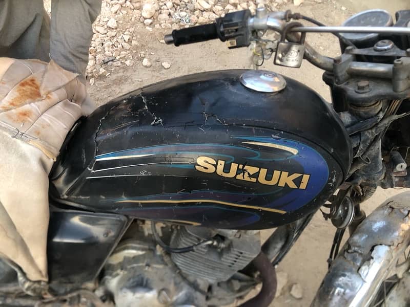 Suzuki 150 rough condition 80 k no bhes 4