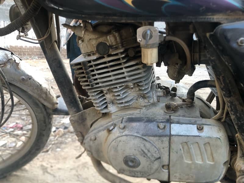 Suzuki 150 rough condition 80 k no bhes 5