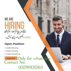 online jobs/full time/part time/simple typing jobs for boys and girls