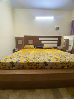 Wooden Furniture Floating Bed one week use urgent for Sell