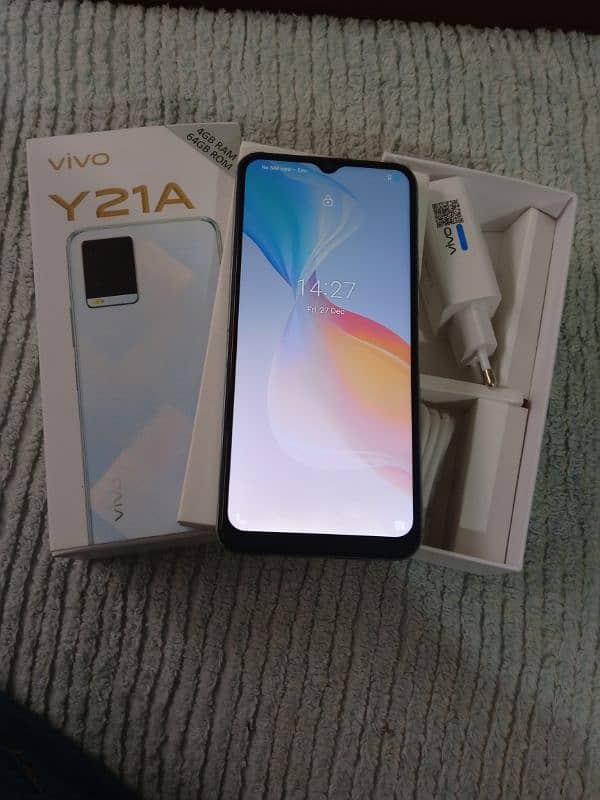 vivo y21A 4+1gb64gb for sale pta approved 1