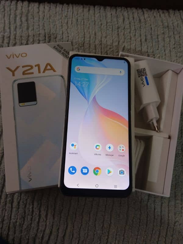 vivo y21A 4+1gb64gb for sale pta approved 2