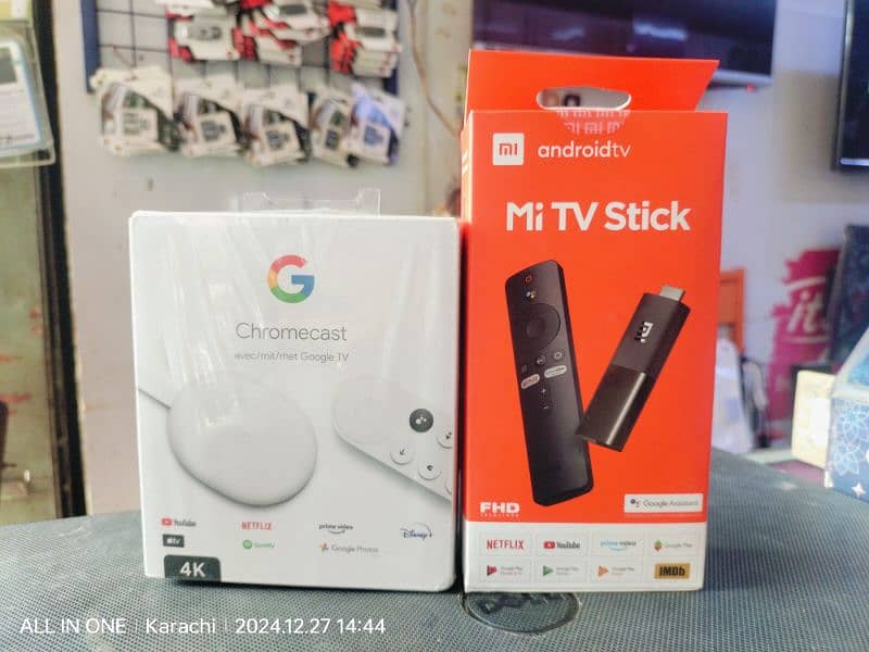 MI STICK CHROME CAST Read full 0