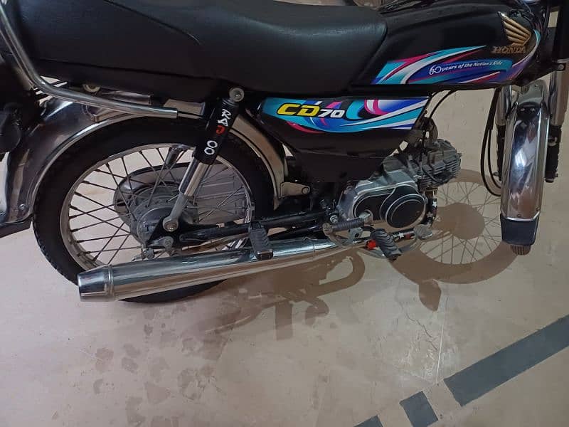 Honda CD 70 lush condition perfect bike 5