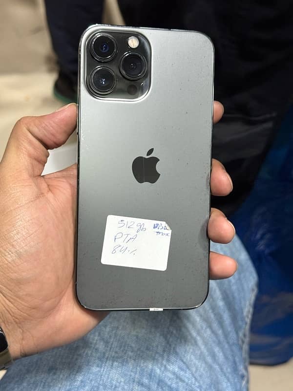 iPhone 13 Pro Max 512gb pta approved water pack 0