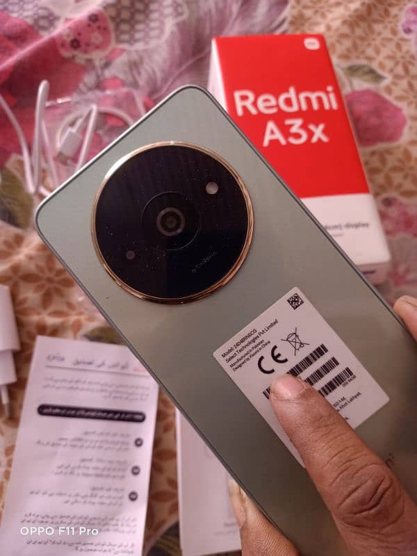 redmi A3x 3+64 box pack only 3 day use . . 1