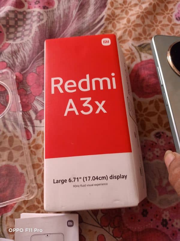 redmi A3x 3+64 box pack only 3 day use . . 3