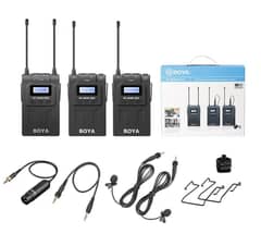 Boya Wireless Microphone System (MODLE BY-WM8 Pro-K2)