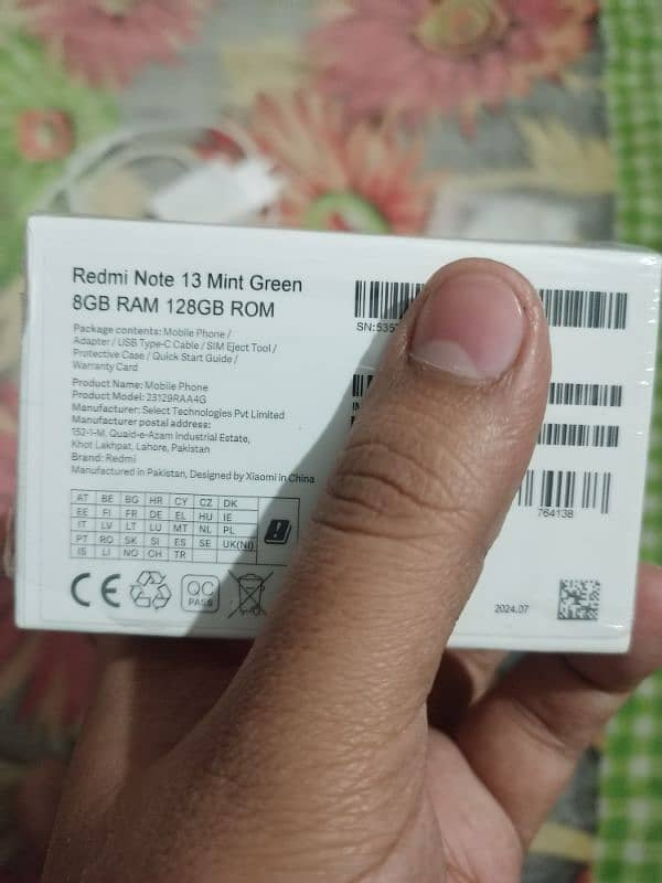 REDMI NOTE 13 8/128 GB almost new 11 month warranty 1