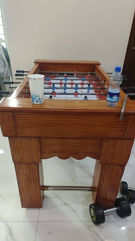 soocer game wooden table 0