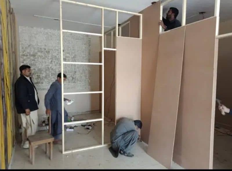 drywall/false ceiling/gypsum board partition/office partition 13