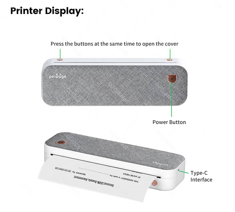 Peripage A40 Continuous Thermal A4 Printer. 3