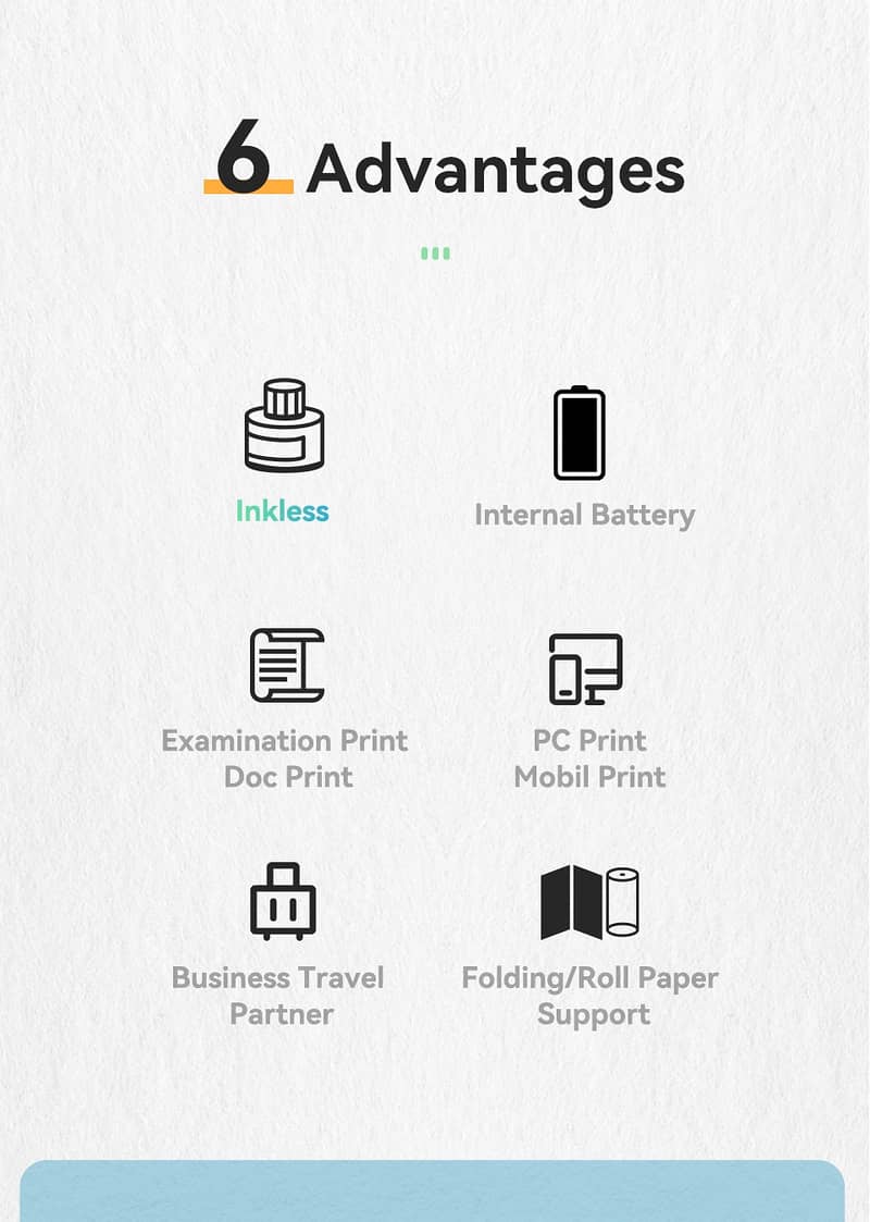 Peripage A40 Continuous Thermal A4 Printer. 4