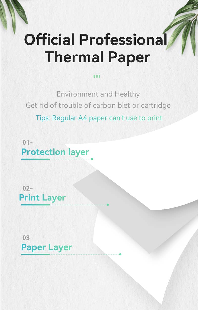 Peripage A40 Continuous Thermal A4 Printer. 9