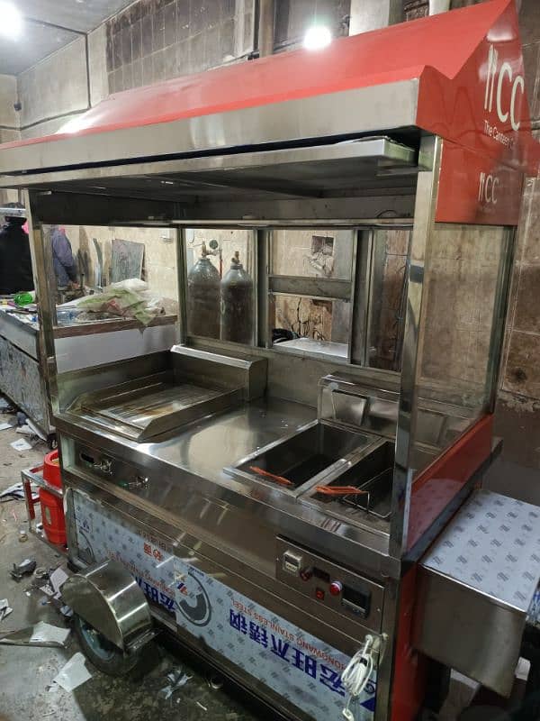 shawarma counter ss Food grade A1 quality 201 great fryer 16 litre 0