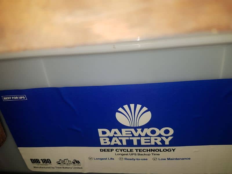 daewoo battery DIB 180.6 month warranty 1