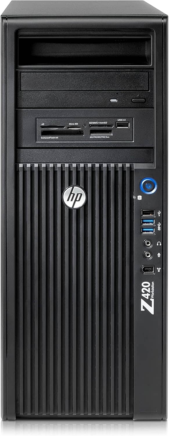 HP Z420, 6 Core Processor, 1 TB Hard Drive 0