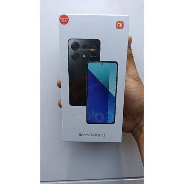 Redmi note 13 All okay phone lush condation 8+4 GB Ram 256 GB memory 5