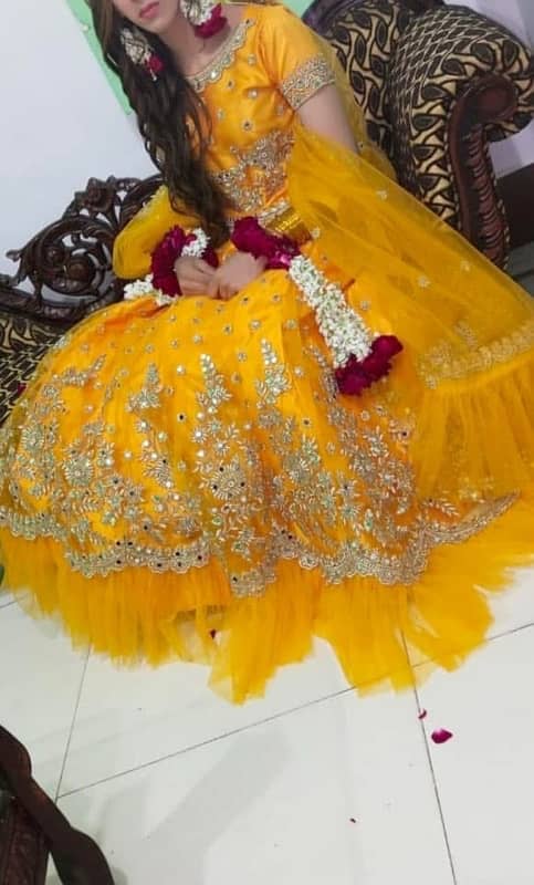 mehndi lehnga kashee’s style 0