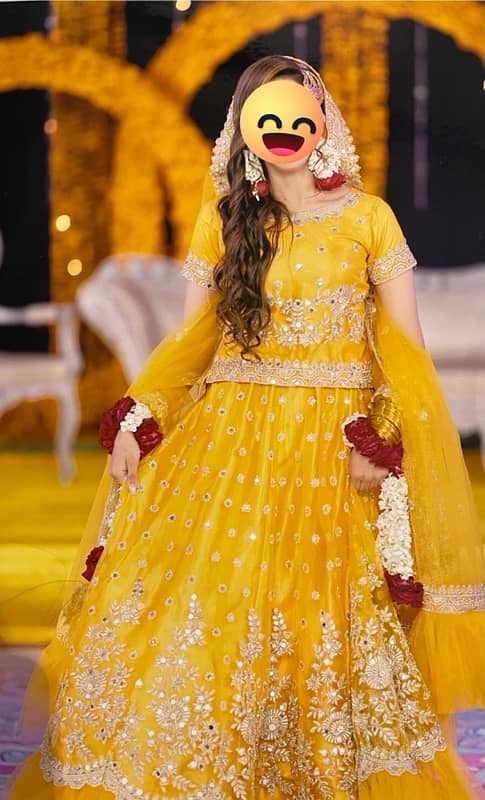 mehndi lehnga kashee’s style 2