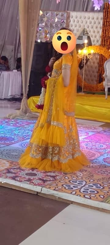 mehndi lehnga kashee’s style 3