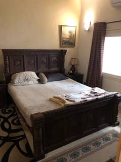 chinnioti carving wooden bed