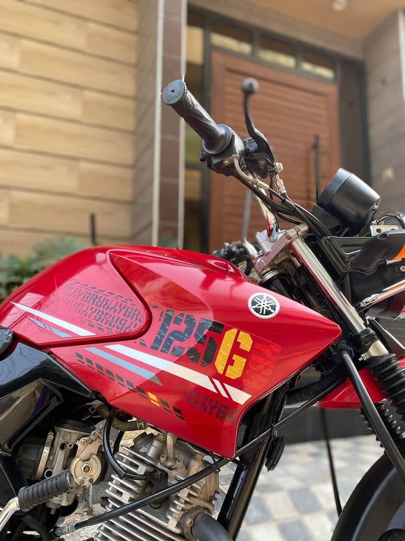 Yamaha YBR 125G 2021 ISLAMABAD NUMBER FIRST OWNER 6