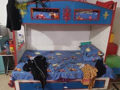 Double Bed with Stairs(boxes)