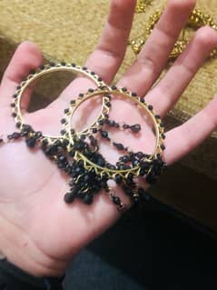 black bangles antique