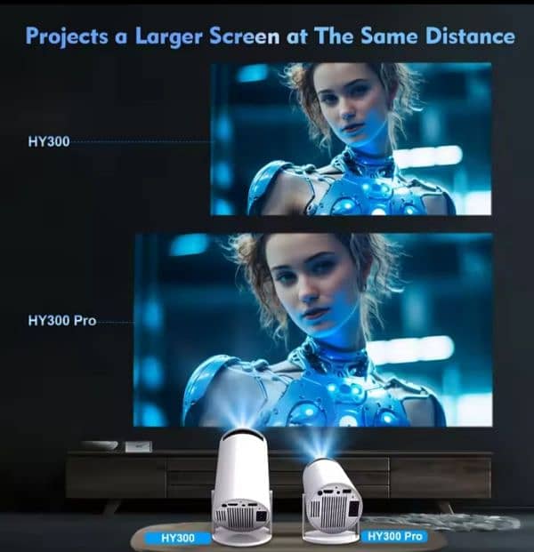 HY 300 Max Android Projector Full UHD 1