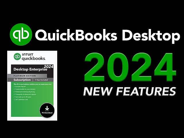 Quickbooks Desktop Enterprise / Accountant 2024 Version For Windows 1