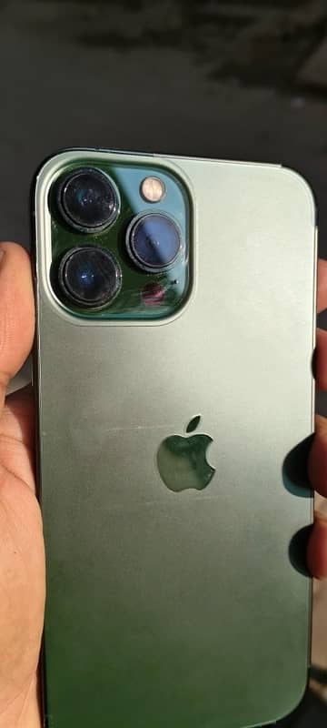 iphone 13pro max green 128gb jv 84 batery health 3