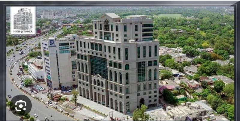 806 Sqft Office For Rent | High Q Tower | Jail Road Lahore 0