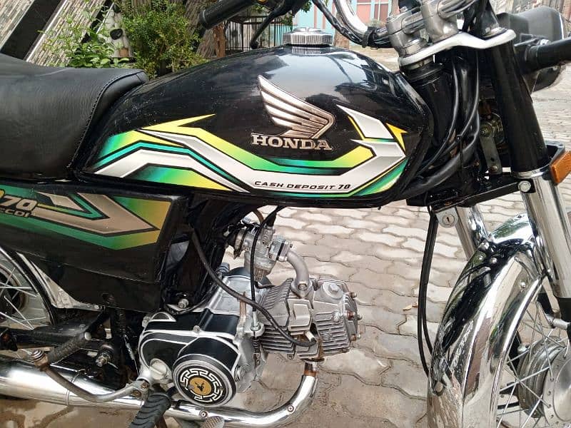 Honda CD 70 number all Punjab 2