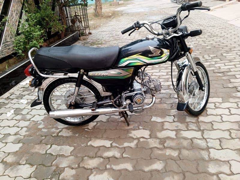 Honda CD 70 number all Punjab 3