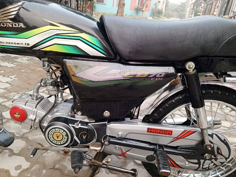 Honda CD 70 number all Punjab 5